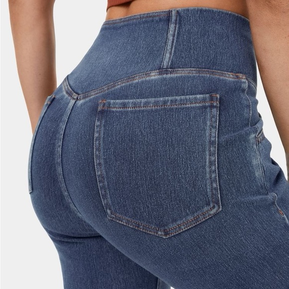 Halara High Waisted Crossover Flare Jean - Picture 5 of 7